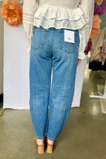 High Rise Mild Barrel Jeans