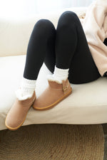 Sherpa Lined Slip on Boots