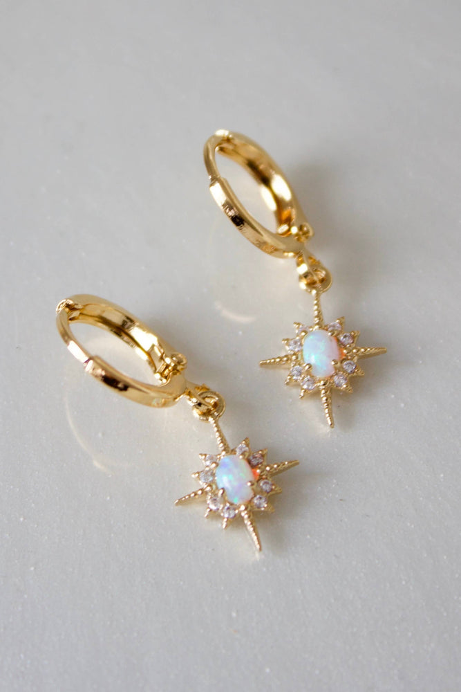Opal it’s Star Huggie Earrings