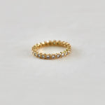 Round Eternity Band Clear