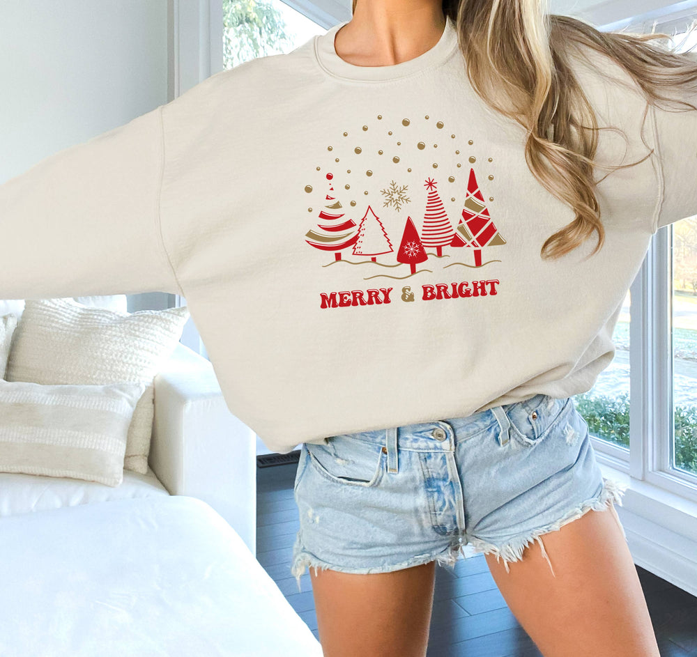 Merry & Bright Graphic Sweatshirt